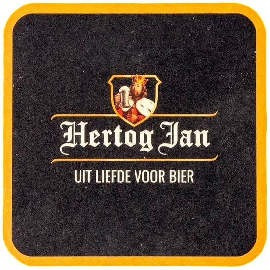 Bierviltjes Hertog Jan  van tapverhuurroosendaal.nl